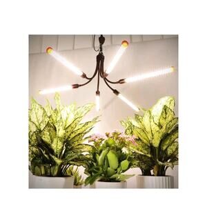 Hanging Grow Lights for Indoor Plants 54W, FRGROW Full Spectrum Grow Light 3x3